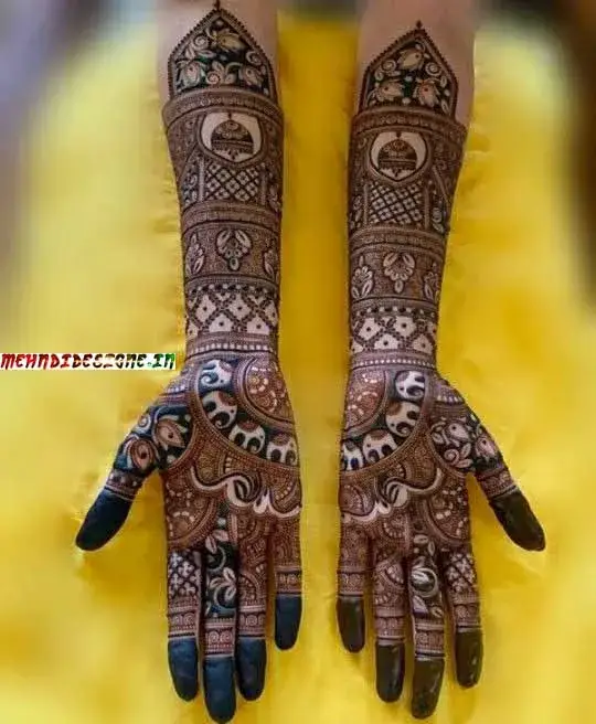 Full Hand Dulhan Mehndi Design