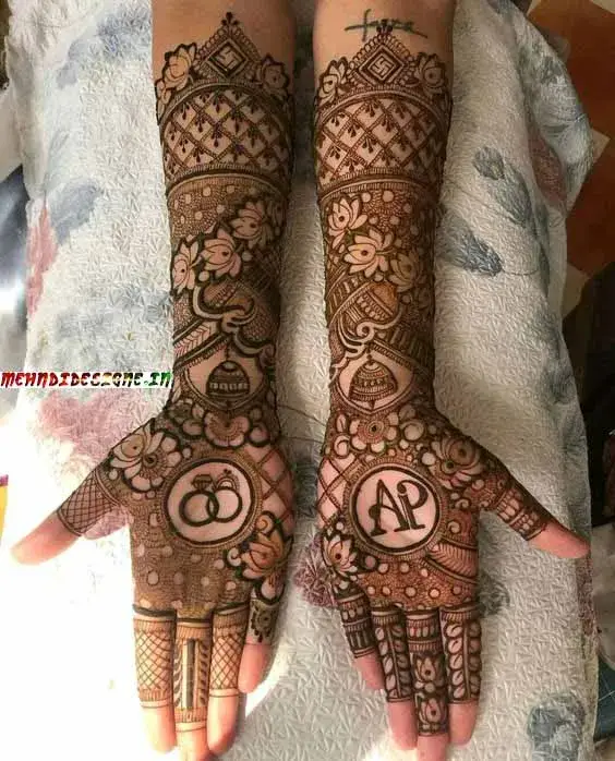 Full Hand Dulhan Mehndi Design