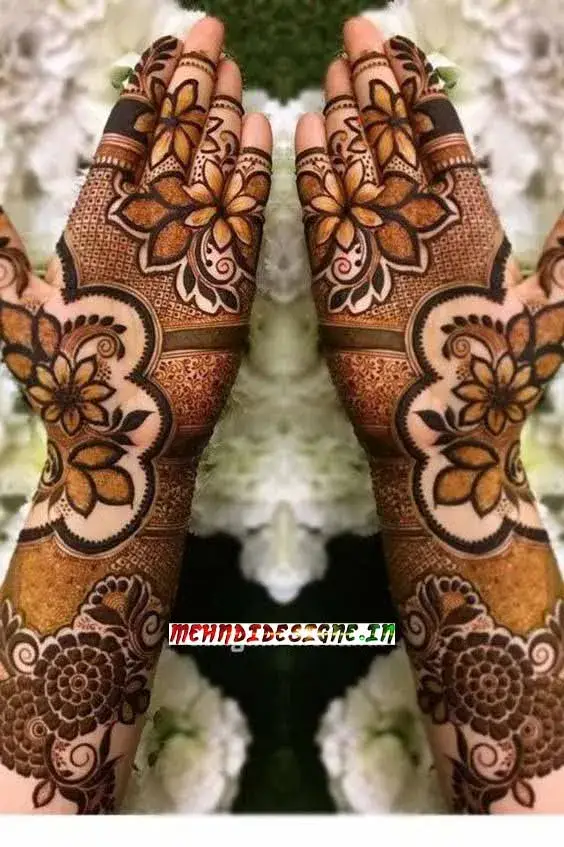 Full Hand Dulhan Mehndi Design