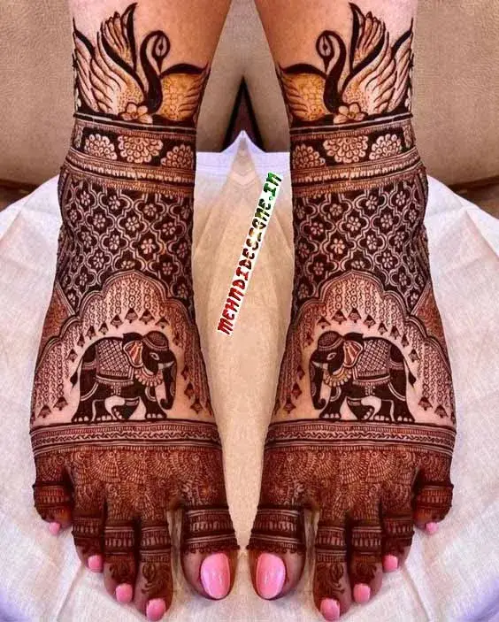 Full Hand Dulhan Mehndi Design