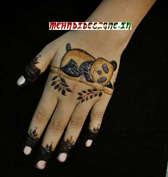 cartoon mehndi designs