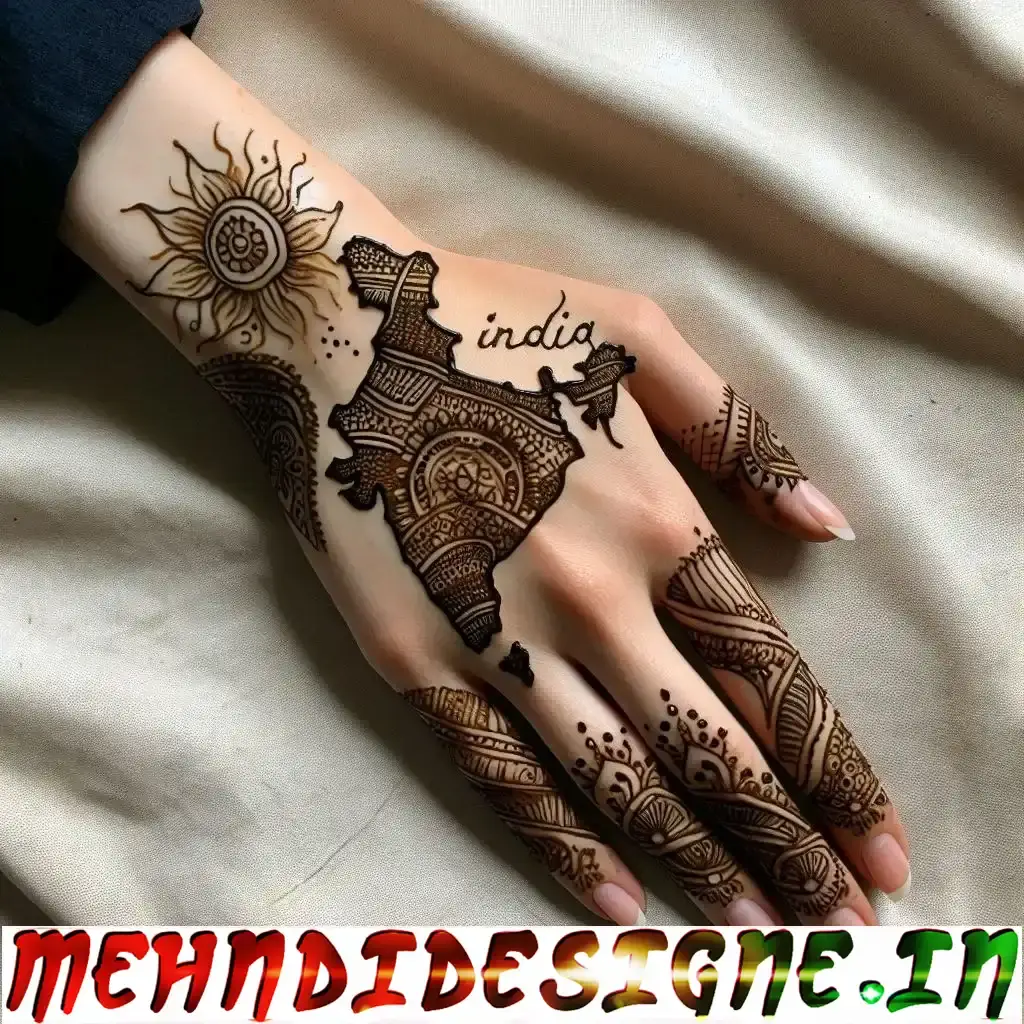 independence-day-mehndi-design-with-map