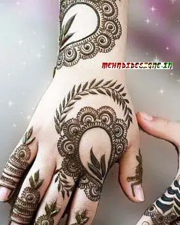 mehndi designs for kids simple