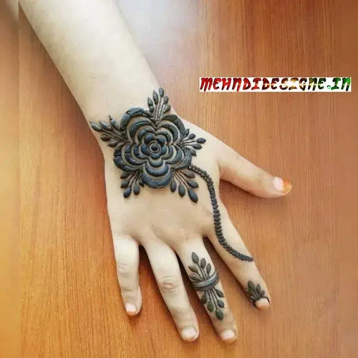 mehndi designs for kids simple