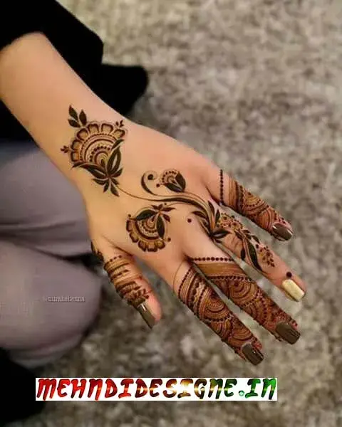 Mehndi design easy and beautiful for kids