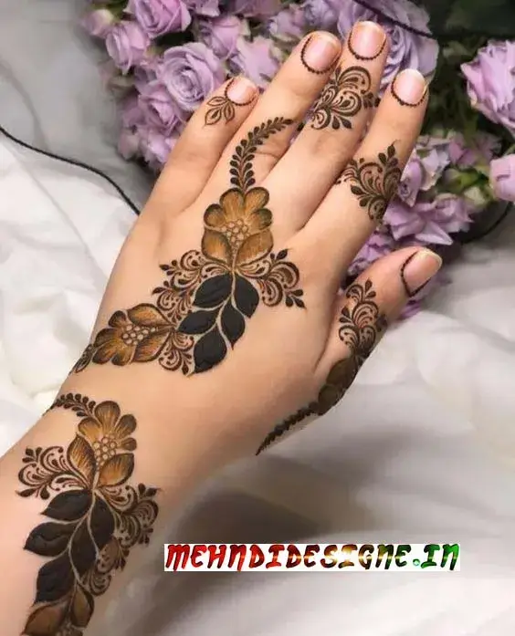 mehndi designs for kids