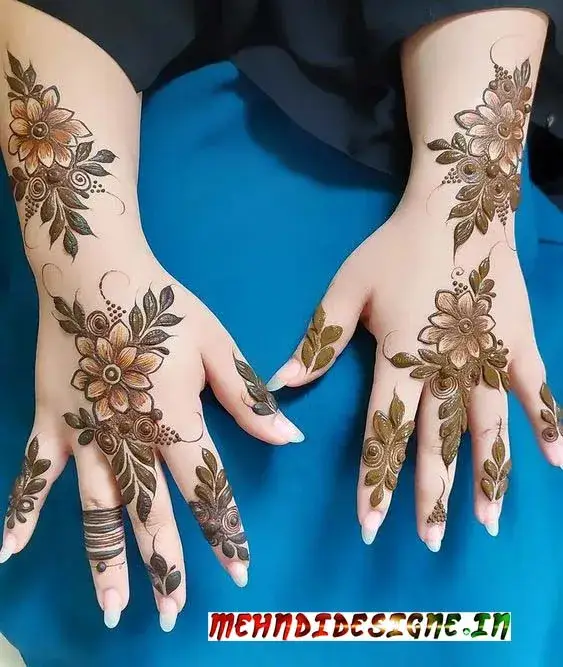 mehndi designs for kids